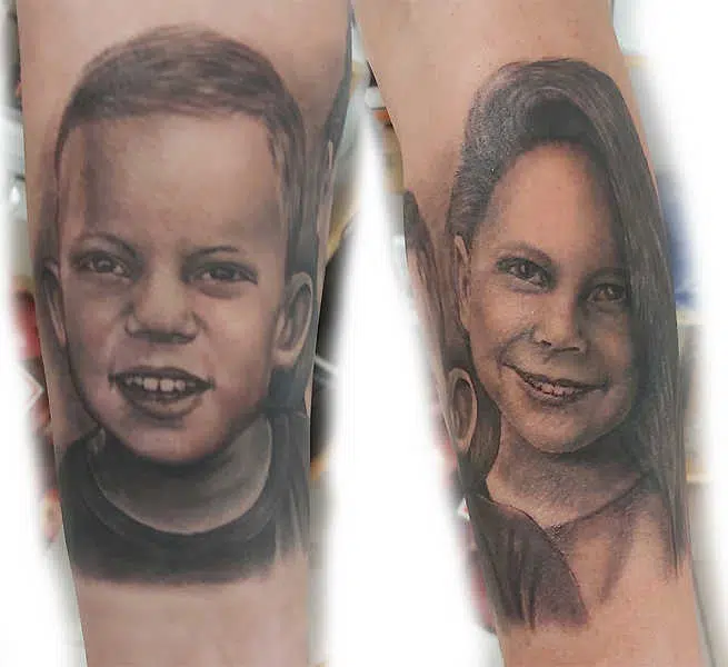 Deti realisticke tetovanie